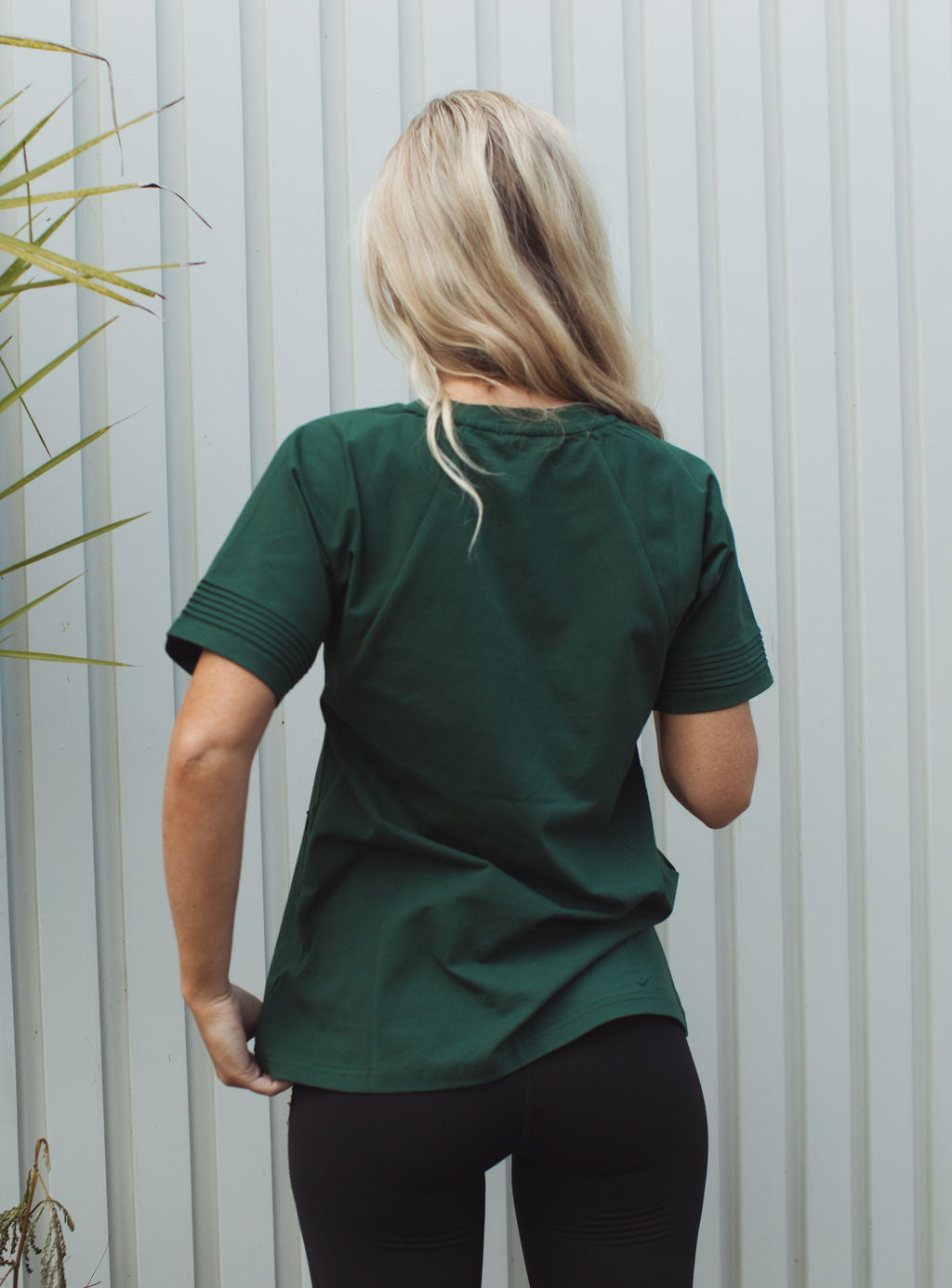 Serene Everyday Nursing T-Shirt (Forest Green)