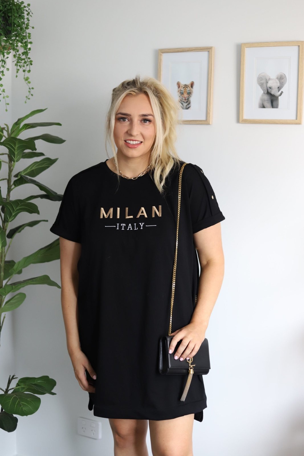 nursing friendly t shirt dress The Easy Going Nursing Tee Dress
