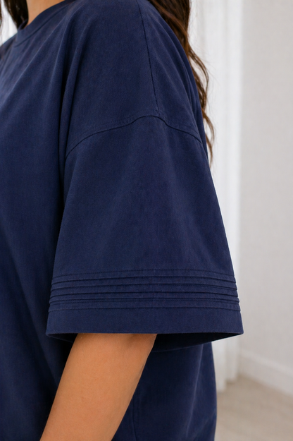 Serene Nursing Tee - Oversized Fit