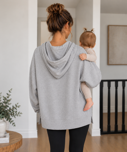 V-Neck Nursing Hoodie