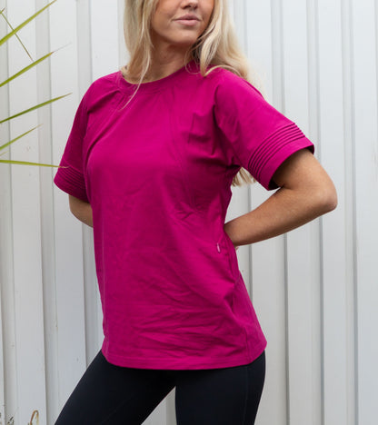 Serene Everyday Nursing T-Shirt (Rose Purple)
