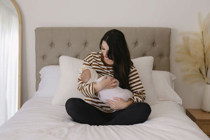 Stripe Long Sleeve Nursing Tee