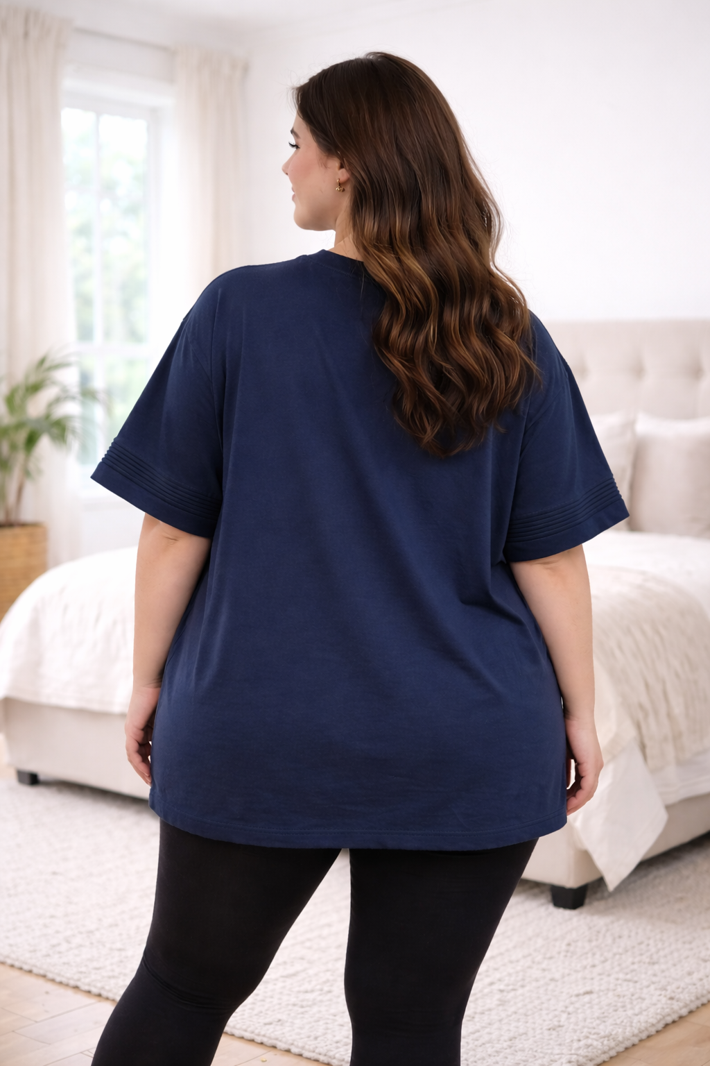Serene Nursing Tee - Oversized Fit
