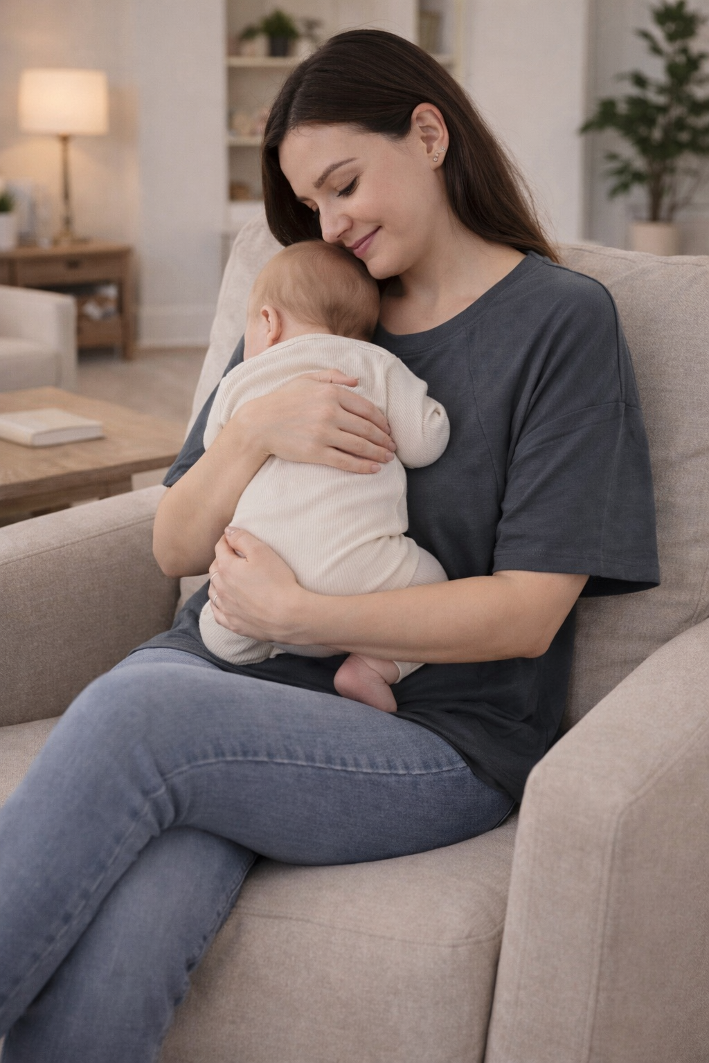 Fawn Nursing Tee - Oversized Fit