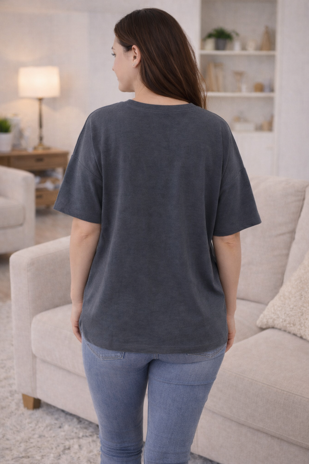 Fawn Nursing Tee - Oversized Fit