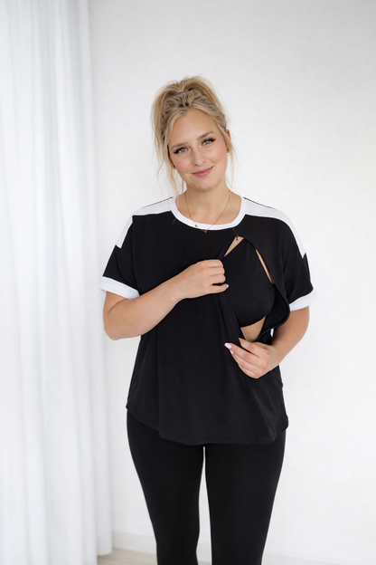 Arlo Nursing Tee - Oversized Fit