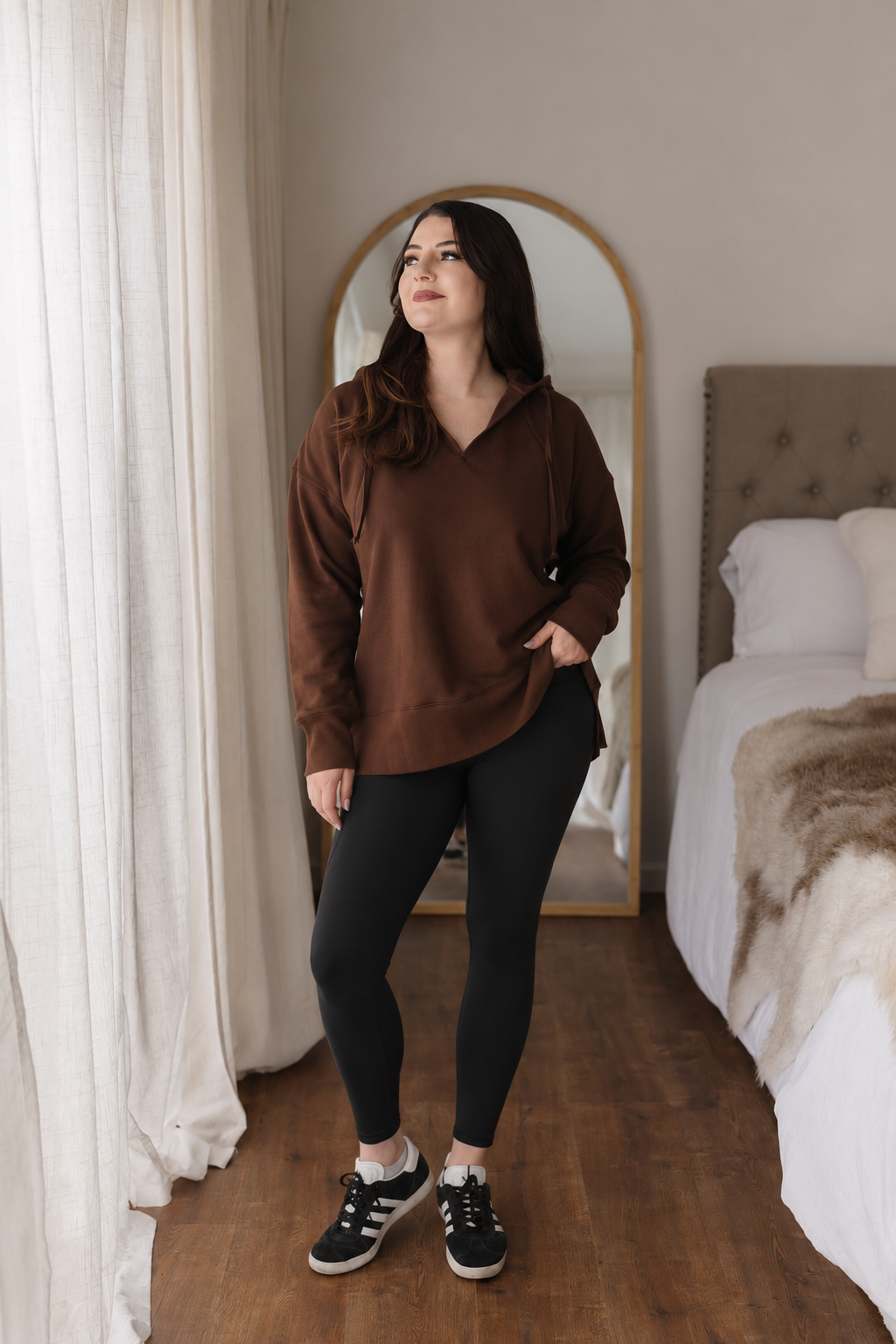 V-Neck Nursing Hoodie