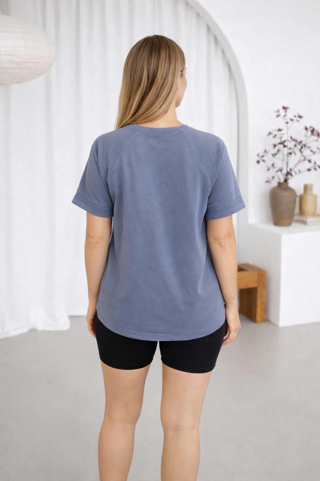 Serene Nursing Tee - Oversized Fit