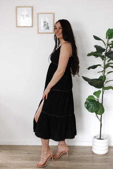 Black Nursing Maxi Dress Under The Pump Nursingwear Black Nursing Maxi Dress Under The Pump Nursingwear