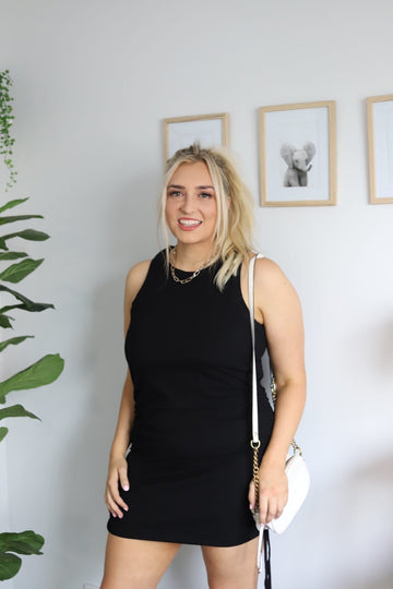 Ribbed Mini Nursing Dress – Under The Pump Nursingwear